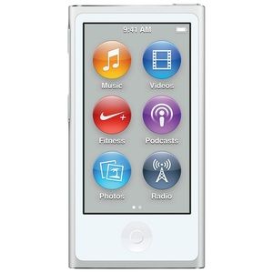 Silver iPod Nano 7th Generation 16gb
